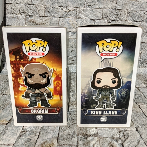 Warcraft Funko Pops set of 2 - Picture 2 of 5